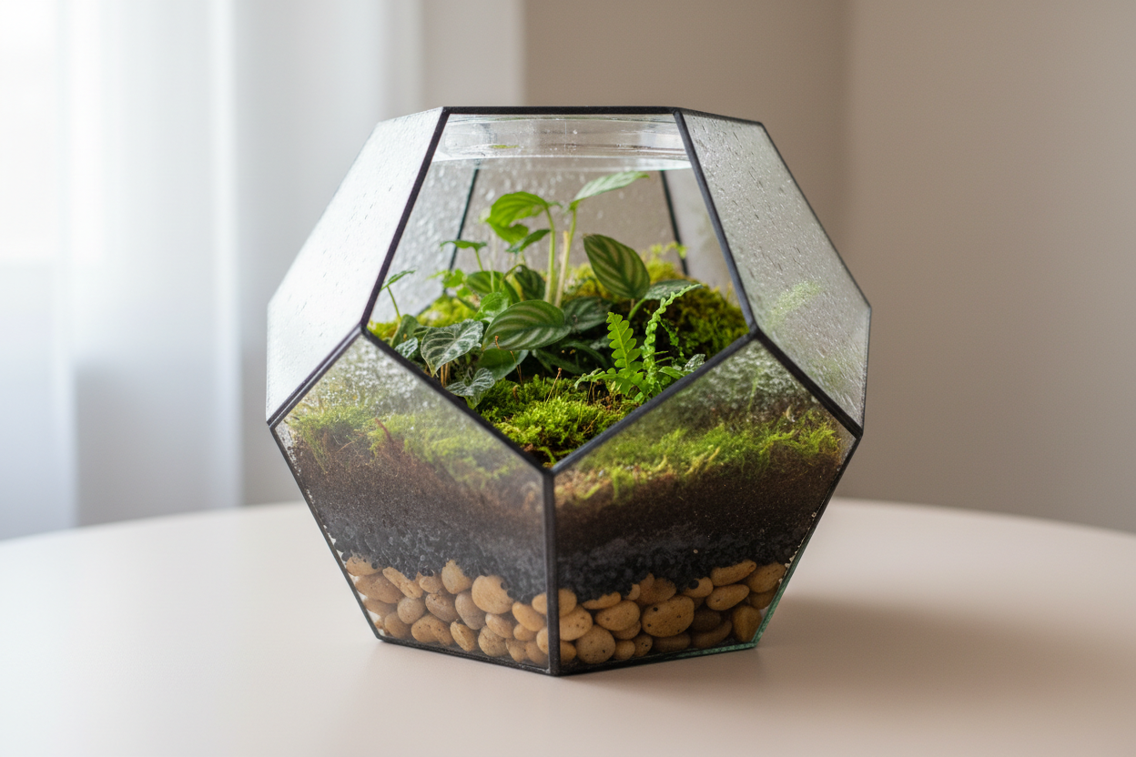 How to Start Your First Closed Terrarium: A Step-by-Step Guide to a Self-Sustaining Mini World