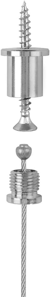 STAS Suspension Set with Internal M6 Screw Thread and Ceiling Mount (Pack of 2X)