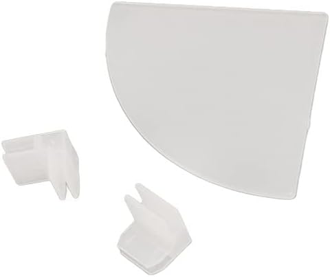 Glass Turtle Tank Aquarium, Thickened Clear Visible Turtle Habitat, Anti Escape Design with Easy Cleaning for Aquatic Turtles, Fish, Tortoises, Includes Scraper and Snap Joints