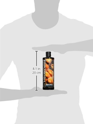 Brightwell Aquatics Zooplanktos L - Zooplankton Suspension for Fishes, Stony Corals, Clams, and Other Filter-Feeders, 500-ml (ZPL500)