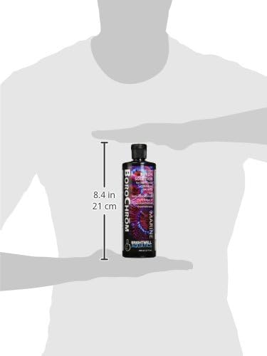 Brightwell Aquatics BoroChrom - Concentrated Boron Solution for Coralline Growth and Red Coloration, 500 ml