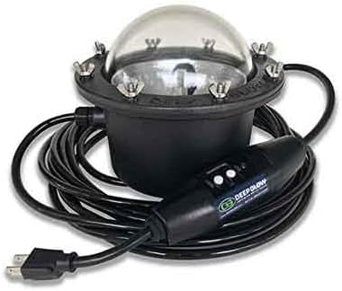 Green Underwater Dock Light - Brightest HID Submersible Light for Enhanced Fishing, Dock Illumination, Nighttime Safety, Easy Installation - Easy Installation