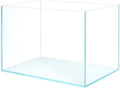 Small Nano Tall Rimless Tank, Glass Fish Tank, Betta Fish Tank, Aquarium (2.85 Gal, 11.8x6.7x7.8 inch)