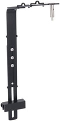Professional Adjustable Height Aquarium Light Bracket, Black Aluminum Alloy Fish Tank Lamp Stand Kit for Hanging Light, Easy Installation