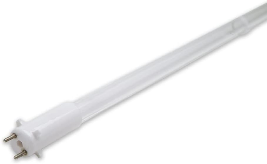 Technical Precision 41W Ultraviolet Germicidal Lamp Replacement for Aquafine 17491 / 17491LM UV Lamp Sterilizer for Water Treatment Facilities - Single Ended Bi-Pin Winged Base - Clear Finish