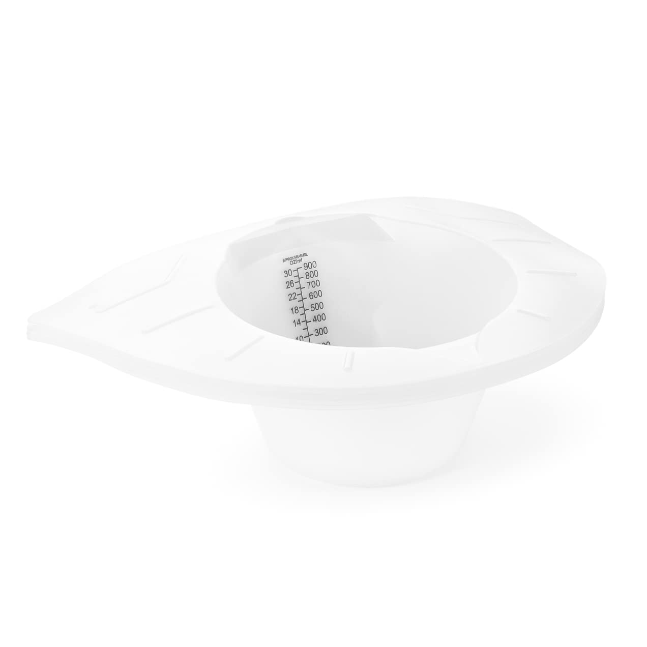 Caremax Supply Specimen Collection Pan – Pack of 10 – Frosted Urine Measuring Container with Clear Readings – Sturdy and Durable – Universal
