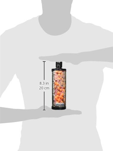 Brightwell Aquatics Ultraplanktos P CWM - Liquid Phytoplankton Food Suspension for Corals and Invertebrates in Temperate Marine Aquariums, 500ml