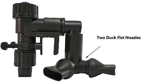 Aquarium External Canister Filter Inlet Outlet Tube Kit with Inflow Outflow Set Shut Off Valve Water Hose Pipe Fittings Surface Skimmer Diffuser Clip Spray Bar Accessories Combo for Fish Tanks