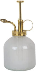 Modern Sprout Plant Mister, 8 oz Indoor Watering Can, Aesthetic Plant Sprayer & Water Mister Spray Bottle, Garden Watering Can for Seed Starting, Vintage-Inspired Gift for Green Lovers - White