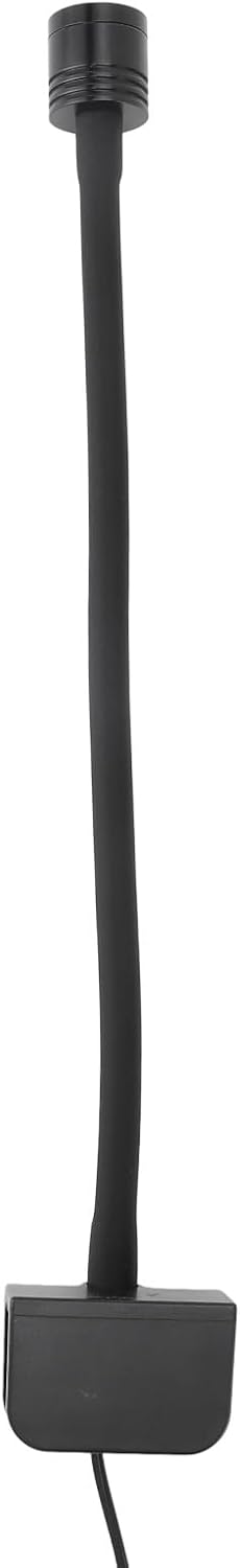 SUNGOOYUE Fish Tank Light with ClampHolder, Space Saving LED Clamp, Aquarium Light for Small Tanks, USB Power Supply for Optimal Lighting (Warm Light)
