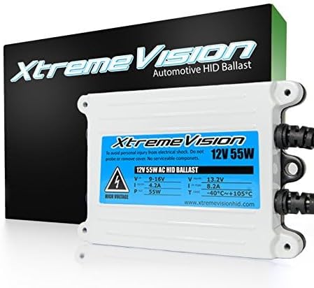XtremeVision AC 55W HID Xenon Premium Slim Ballast (Single - 1 PCS)