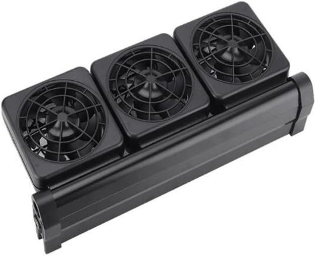 LONDAFISH Aquarium Chillers Aquarium Fan Fish Tank Cooling Fan System for Salt Fresh Water (3 Fan)