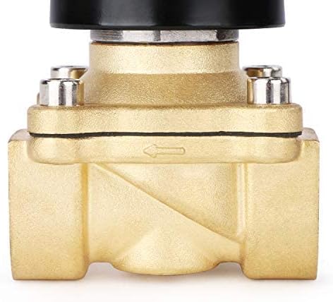 U.S. Solid 3/4" Brass Electric Solenoid Valve 110V AC Normally Closed Water, air, Diesel (20 Packs)