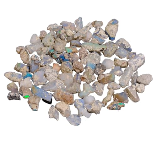 100 carats Raw Opal Gemstone and Crystals, Wholesale Lot, Gemstone, Rough Crystals, Rock Stones, Jewelry Making Supplies, DIY & Crafts (B Grade)