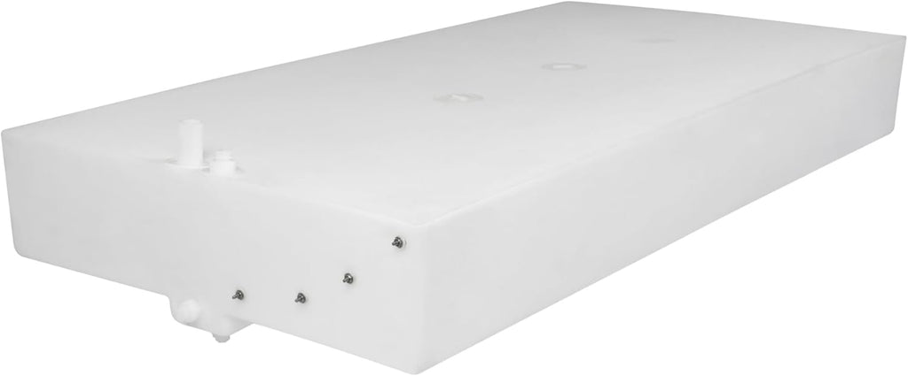 54 Gallon RV Fresh Water Tank, Potable Water Storage Tank for Drinking, Cooking, Cleaning, Showering, for Campers, Trailers, Motorhomes, RVs, Low-Profile Shape, 59" x 28.5" x 7.5" (WT-1438)