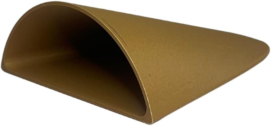 REEFSHAPE Aquarium or Terrarium Pocket Cave | Minimalist Shelter Cave for Fish, Shrimp, Reptiles, Amphibians, & More! | Made in USA (Pocket Cave, Tan)
