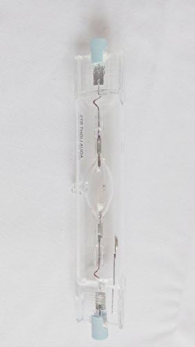 Marine Color 150W 10000K HQI Double Ended Metal Halide Bulb Aquarium Lighting R7S Socket Coral Reef Tank SPS LPS Marine Fish Tank Saltwater Freshwater High Intensity Replacement Lamp