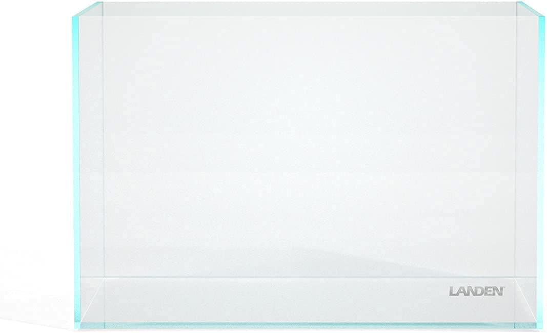 Landen 60P 23 Gallon Rimless Low Iron Aquarium Tank, W23.6×D15.7×H15.7 in(60x40x40cm) 8mm Thickness