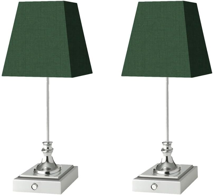Rechargeable LED Table Lamps with Stepless Touch Control,Light Sliver Cordless Lamp for Living Room&Bedside&Patio&Shower,Small Desk Lamp(6000mAH Battery),2 Pack for Home Decor,Best Gifts for Family
