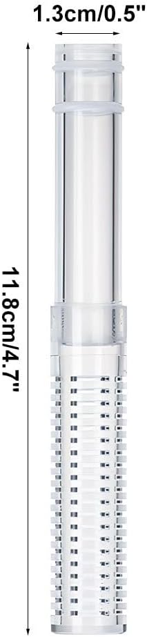 MiOYOOW Aquarium Surface Skimmer, Hanging Aquarium Oil Film Remover, Fish Tank Pipe Inflow/Outflow Filter Accessory for Aquarium Fish Plant Tank