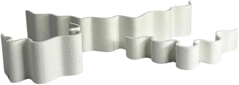 Chatelet REEFSHAPE Aquarium or Terrarium Substrate Cliffs Combo Pack | Separate Substrate Layers in Aquariums or Terrariums to Create Cliffs & Depth | Made in USA (Cliff Combo, White)