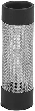 Pssopp Aquarium Filter Mesh Fish Intake Strainer Cover - Stainless Steel Guard (Inner Diameter 18mm)