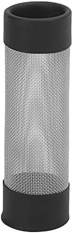 Pssopp Aquarium Filter Mesh Fish Intake Strainer Cover - Stainless Steel Guard (Inner Diameter 18mm)