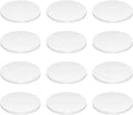 Ceramic White Coralline Coral frag Plugs Coral frag Base Round/Big Size Round/Hexagon (round70mm12pcs)