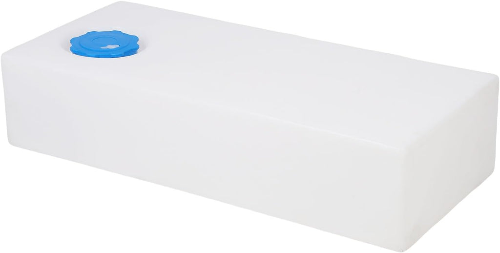 Aramox 8.5 Gallon RV Water Tank, LLDPE Potable Water Storage Tank with 85mm Fill Port for Campers Trailers Boats, Leak Proof Design Large Capacity for Drinking Cooking Cleaning Showering