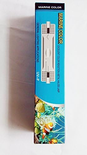 Marine Color 70W 14000K HQI Double Ended Metal Halide Bulb, Bright Reef Aquarium Light, Coral Growth Lighting for Marine and Freshwater Tanks