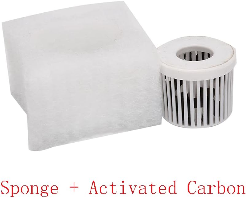 2 PCS Sponge Filter Quiet Small for 1-20 Gallon (2* Replacement Sponge)