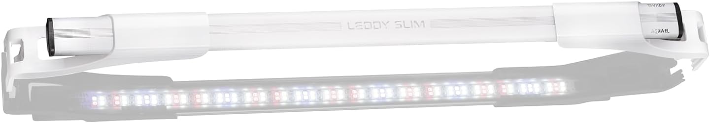 Aquael Leddy Slim Plant Premium Aquarium Light (White, 10W 20"-27.5")
