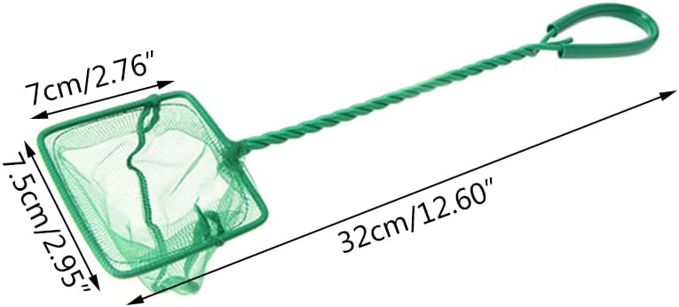 Aquariums Fish Net Fine Skimmers Small Catching Comfortable Handle Aquariums Netting