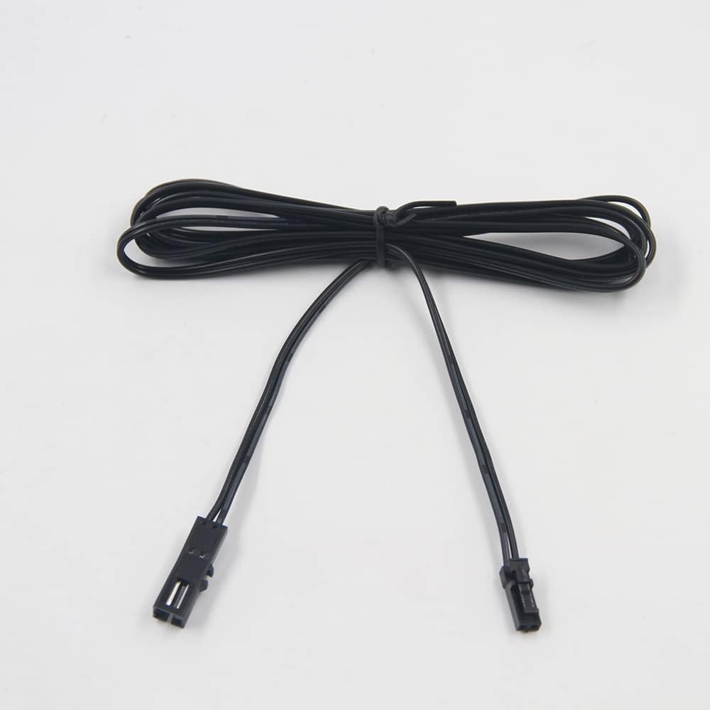 VST 6.56 ft Flexible Extendable Cables with 12V JST Connector Male and Female 12V Puck Lights, Led Strip Light, 12V Driver