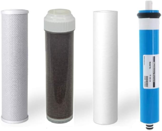 Aquarium Reef and Deionization Reverse Osmosis RODI Water Filtration System - 4 Stage | 150 GPD