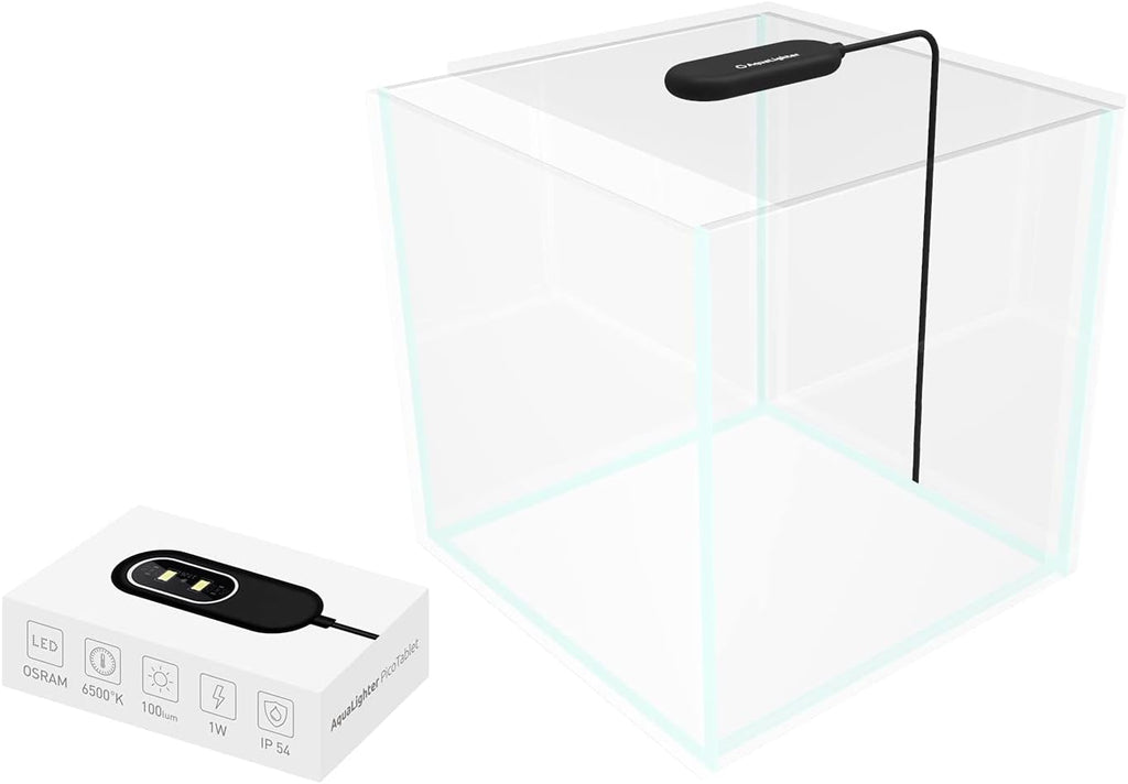 Led Aquarium Light - Innovate Flexible LED lamp Freshwater Aquarium - Fish Tank Light - Pico&Nano Soft Plus (for Aquariums up to 3 gal, Black)