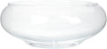 VOSAREA Glass Vase Bowl Glass Bubble Bowl Terrarium Succulent Planter Air Plants Hydroponic Display Floating Candles Clear Bubble Fish Aquatic Plant Pot Daffodil Pot (9.82X9.82X3.93in)