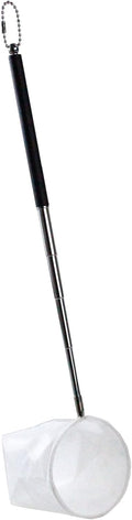 AQUANEAT Small Fish Tank Shrimp Net, Aquarium Debris Cleaning Tools, with Extendable Handle