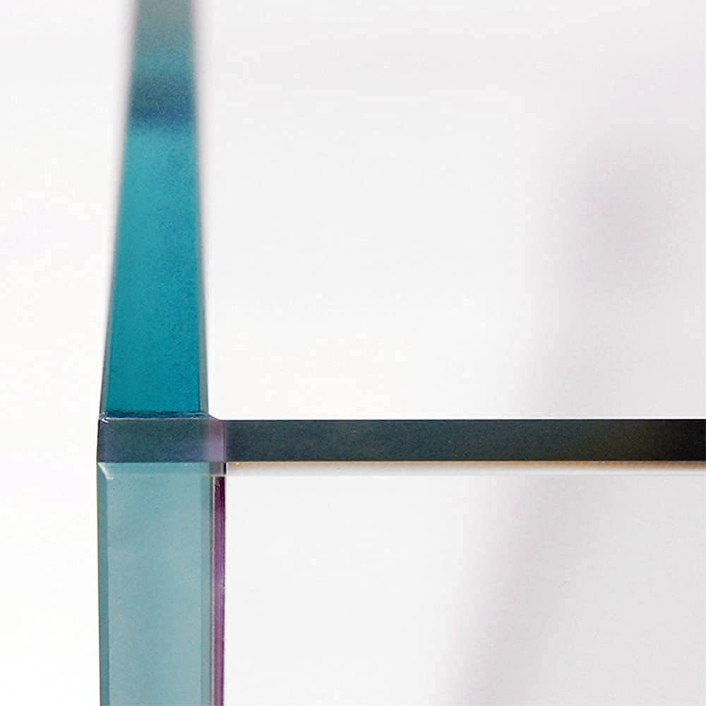Ultra Clear Rimless Aquarium Tank 6-60 gallons Low Iron Glass (7Gal - Top Glass Canopy)
