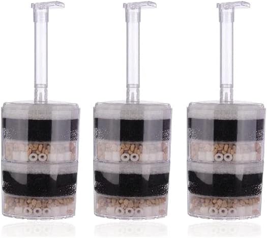 CNZ XY-2010 Corner Filter Air Driven Bio Sponge 11-inch, 3-Pack