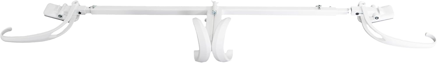 VILLAGE LIGHTING COMPANY [Front Door Garland Hanger] - Adjustable to Different Door Widths | Heavy-Duty Cast Iron | Decorative Christmas Decor | No Nails, Screws, or Damage