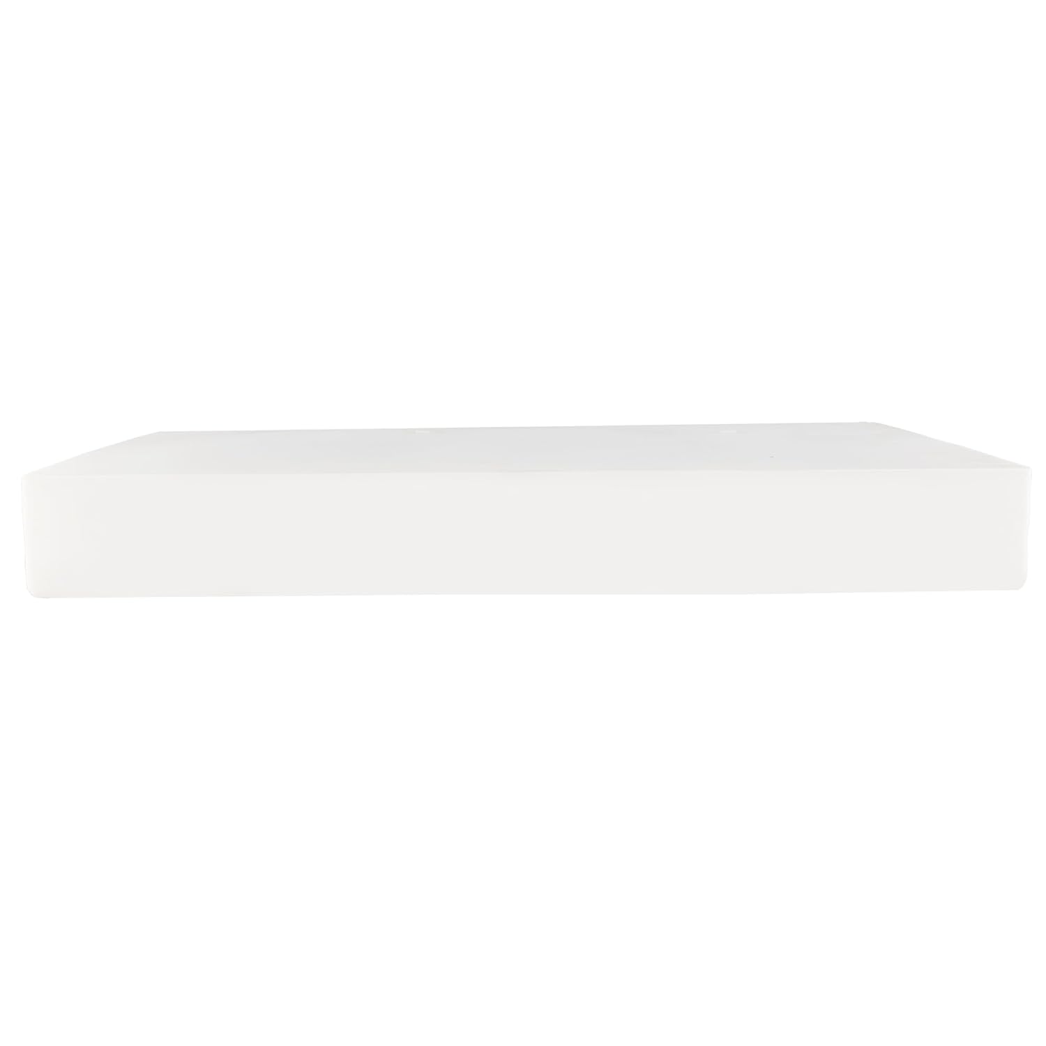 RecPro RV Holding Tank | 36" X 55" X 7" | Blank Tank | for Black Water Applications | Made in USA | White (57 Gallon)