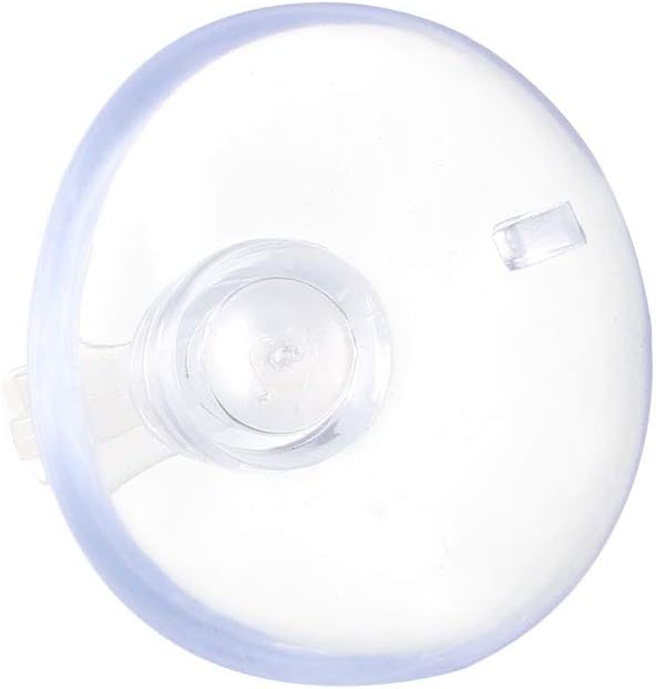 uxcell Aquarium Suction Cup Clips Airline Tube Holders Clamps for Fish Tank Clear 13mm 12Pcs