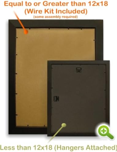 Craig Frames 74030 20 by 30-Inch Picture Frame, Smooth Wrap Finish, 2-Inch Wide, Gray Barnwood