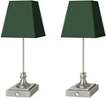 Rechargeable LED Table Lamps with Stepless Touch Control,Sliver Cordless Lamp for Living Room&Bedside&Patio&Shower,Small Desk Lamp(6000mAH Battery),2 Pack for Home Decor,Best Gifts for Family
