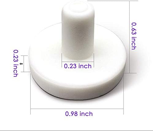 Aquarium Choice Ceramic Coralline Coral Frag Plugs 60 Pack