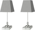 Rechargeable LED Table Lamps with Stepless Touch Control,Light Sliver Cordless Lamp for Living Room&Bedside&Patio&Shower,Small Desk Lamp(6000mAH Battery),2 Pack for Home Decor,Best Gifts for Family