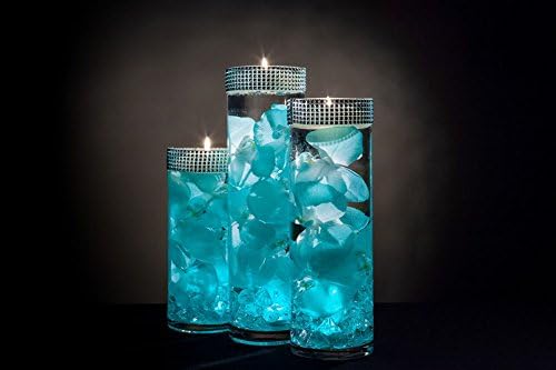 WGVI Quality Thick Clear Cylinder Glass Vases, 3" W x 8" H, Bud Vase Skinny Narrow Floral Bouquet Flower Container for Wedding Centerpieces Tabletop Décor Brush Pen Holder, Bulk Wholesale, 6 Pieces