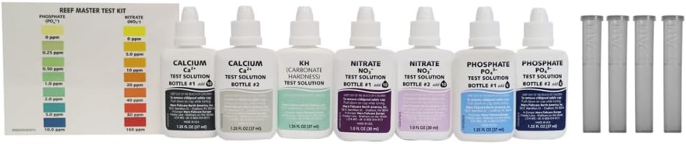 API REEF MASTER TEST KIT Reef Aquarium Water Test Kit 1-Count