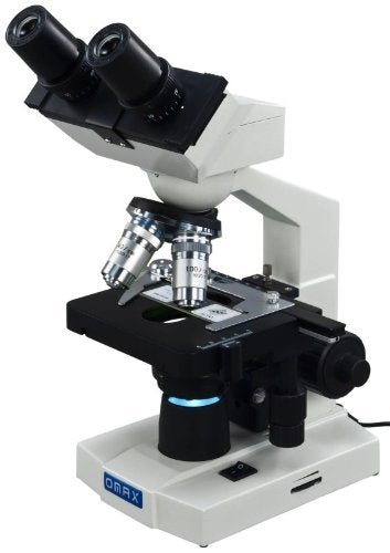 OMAX - M82E 40X-1000X Lab LED Binocular Compound Microscope with Double Layer Mechanical Stage